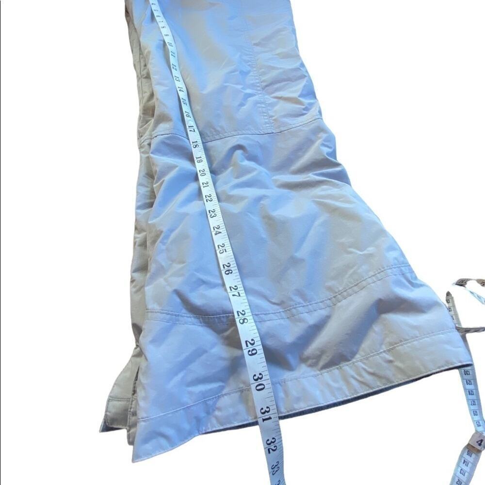 Betty Rides Elements Grey Off White Ski Snowboard Pants Women's Size Large - Picture 7 of 12